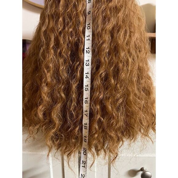 Curly lace front wig 20” main image 7